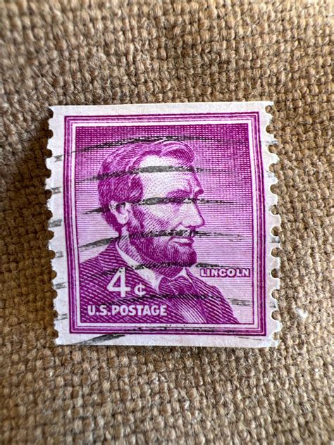 lincoln 4 cent stamp